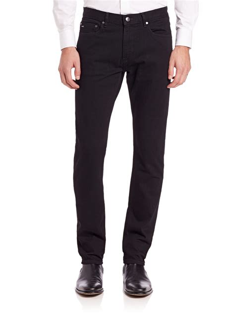 michael kors mens black jeans|Michael Kors men's skinny jeans.